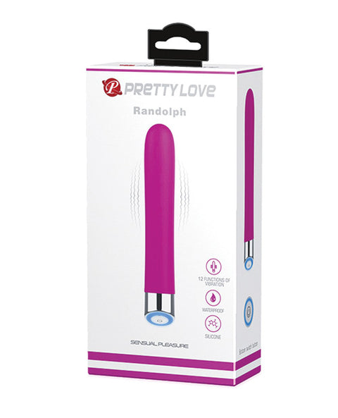 Pretty Love Randolph Light-Up Vibrator 12 Function - Fuchsia