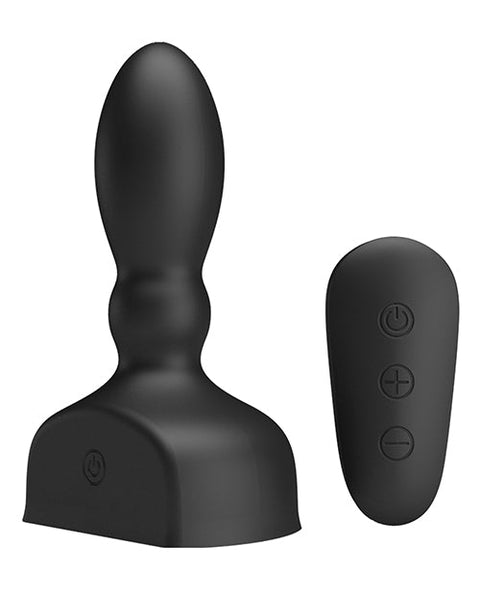 Pretty Love Harriet Inflating Butt Plug - Black