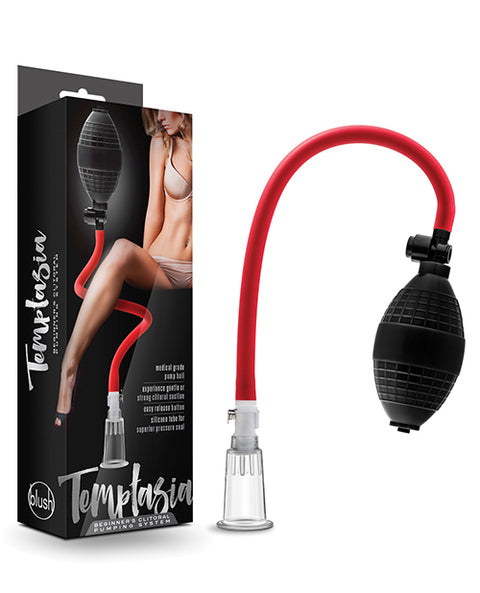 Blush Temptasia Beginner's Clitoral Pumping System - Black