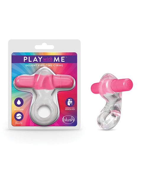 Blush Play with Me Arouser Vibrating C-Ring