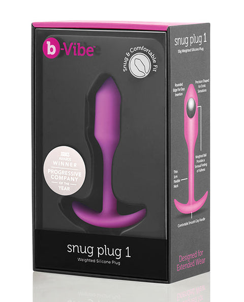 b-Vibe Weighted Snug Plug 1 - 55 g