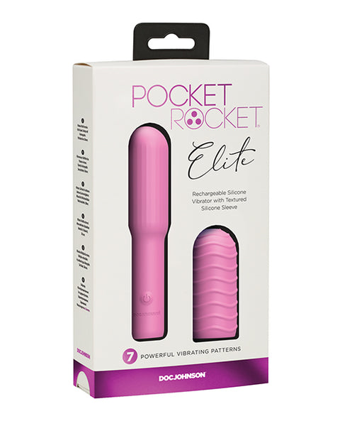 Pocket Rocket Elite Rechargeable w/Removable Sleeve