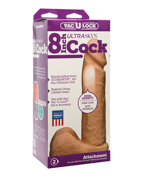 Vac-U-Lock 8" Ultraskyn Cock