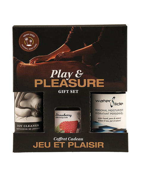 Earthly Body Play & Pleasure Gift Set - Asst.