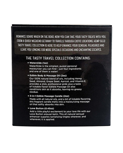 Earthly Body Hemp Seed Tasty Travel Collection