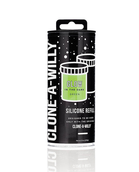 Clone-A-Willy Silicone Glow In The Dark Refill