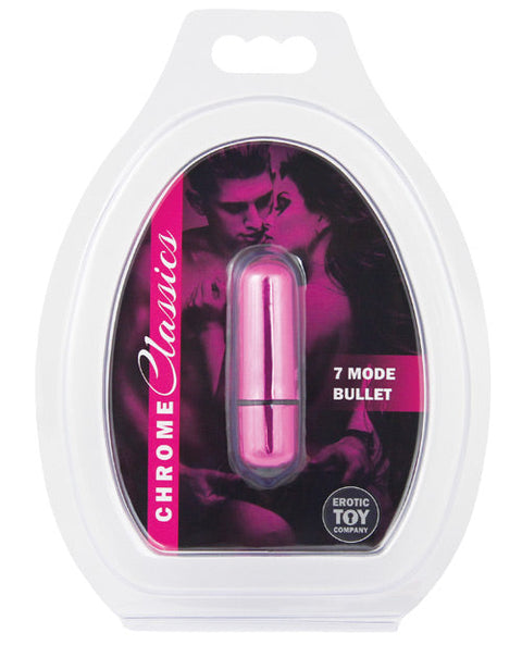 Erotic Toy Company Chrome Classics Bullet 7 Speed
