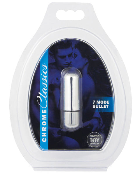Erotic Toy Company Chrome Classics Bullet 7 Speed