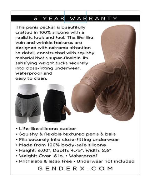 Gender X 4" Silicone Packer