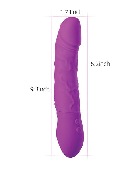 Kong 6" Rotating Vibrating Dildo