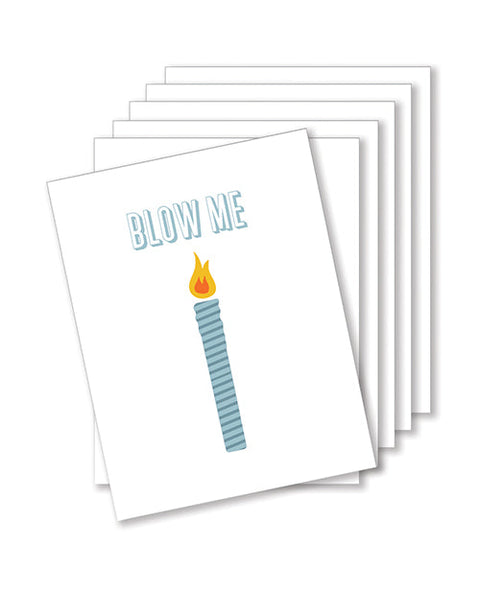 Blow Me Birthday Naughty Greeting Card