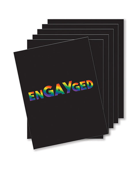 Engayged Naughty Greeting Card