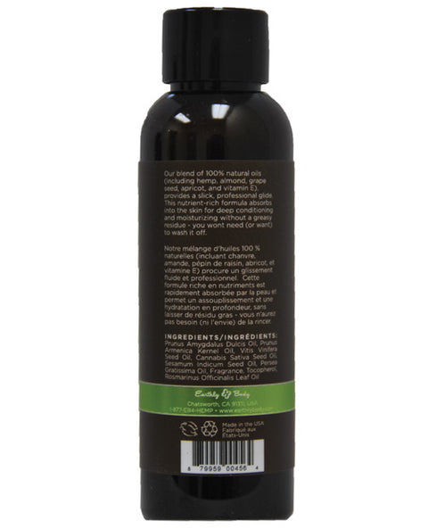 Earthly Body Massage & Body Oil - 2 oz Naked in the Woods