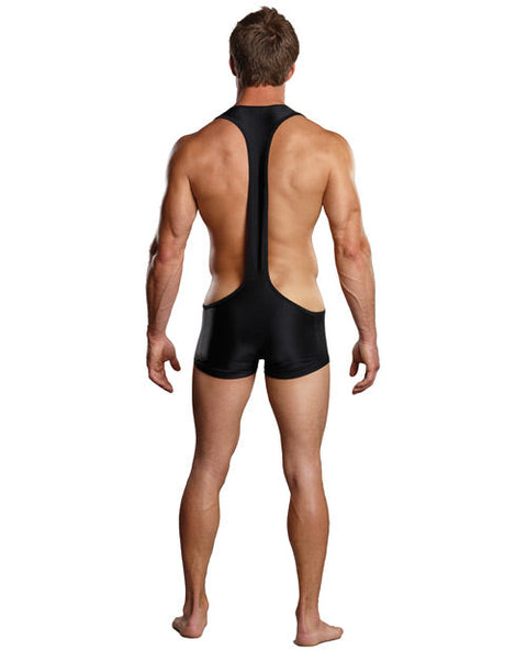 Male Power Sling Short Black