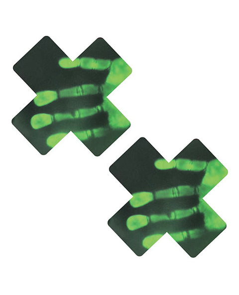 Neva Nude Temperature Rearchived X Factor Pasties - Neon Green