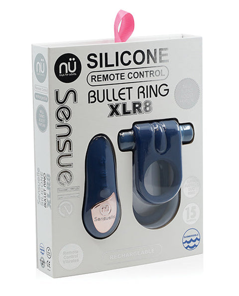 Nu Sensuelle Silicone Remote Control XLR8 Turbo Boost Bullet Ring