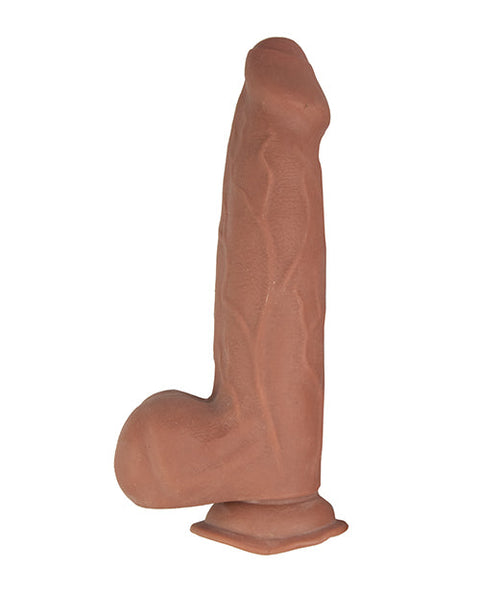 Realcocks Dual Layered Uncut Sliders 9.25" Thick Shaft