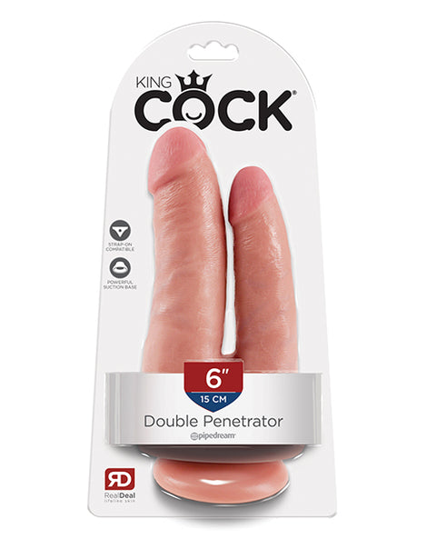 King Cock Double Penetrator - Flesh