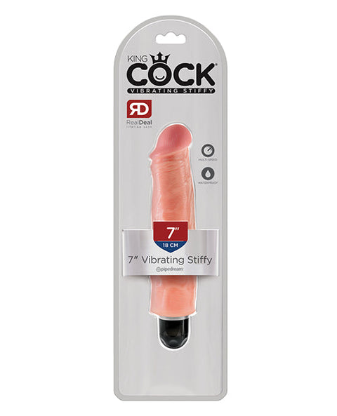 King Cock 7" Vibrating Stiffy