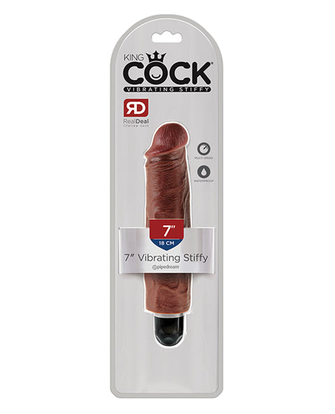 King Cock 7" Vibrating Stiffy