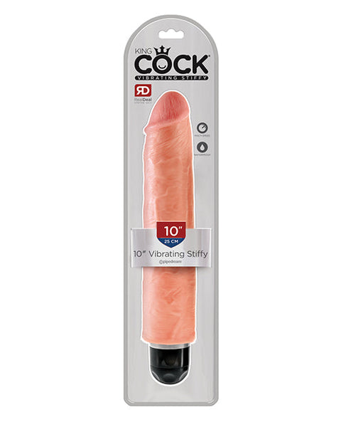 King Cock 10" Vibrating Stiffy