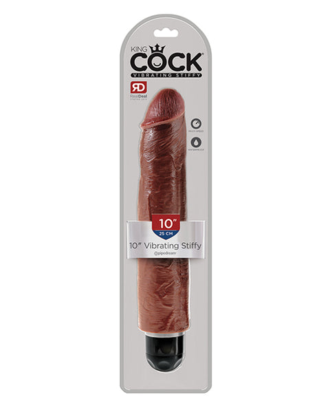 King Cock 10" Vibrating Stiffy