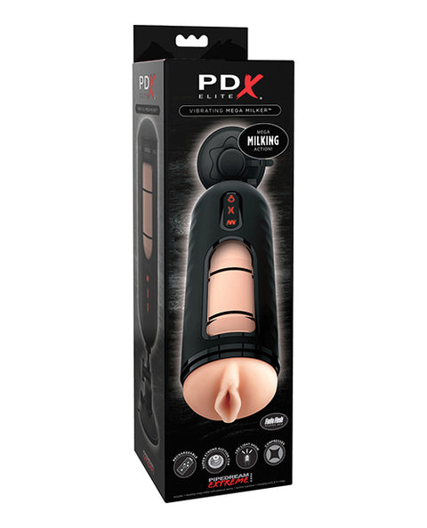 PDX Elite Vibrating Mega Milker Stroker