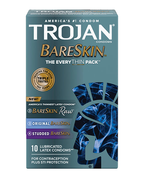 Trojan BareSkin EveryTHIN Condom - Variety Pack of