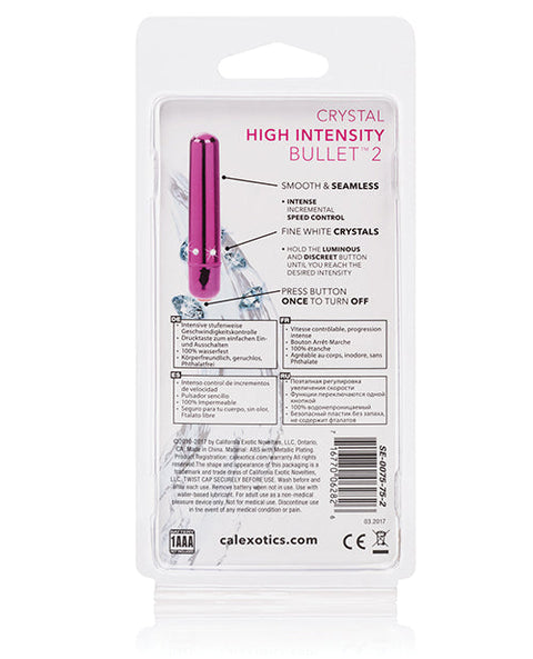 Crystal High Intensity Bullet 2 - Pink