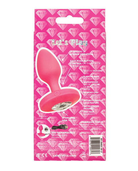 Cheeky Gems Medium Rechargeable Vibrating Probe