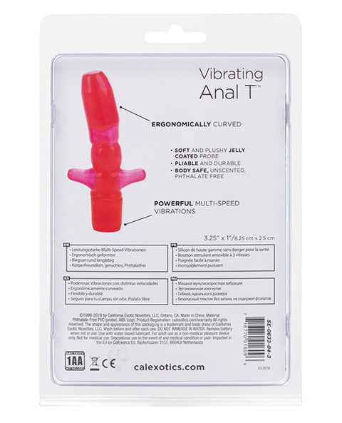 Anal Vibrating T - Pink