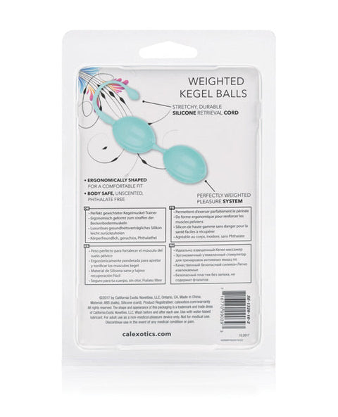 Weighted Kegel Balls - Teal