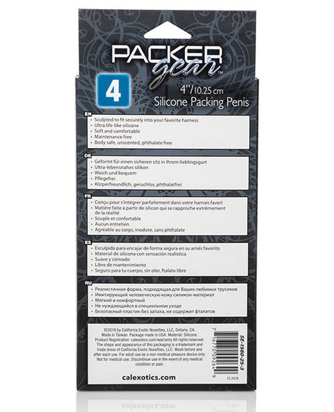 Packer Gear 4" Silicone Packing Penis