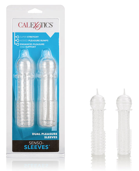 Senso Silicone Sleeves 2 Pack - Clear