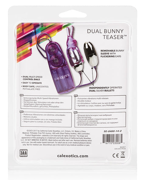 Dual Bunny Teaser - Purple