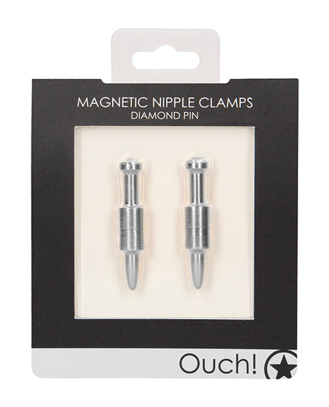 Shots Ouch Pin Magnetic Nipple Clamps