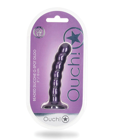 Shots Ouch 5" Beaded G-Spot Dildo