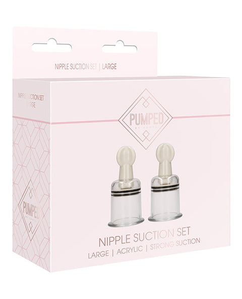 Shots Pumped Nipple Suction Set