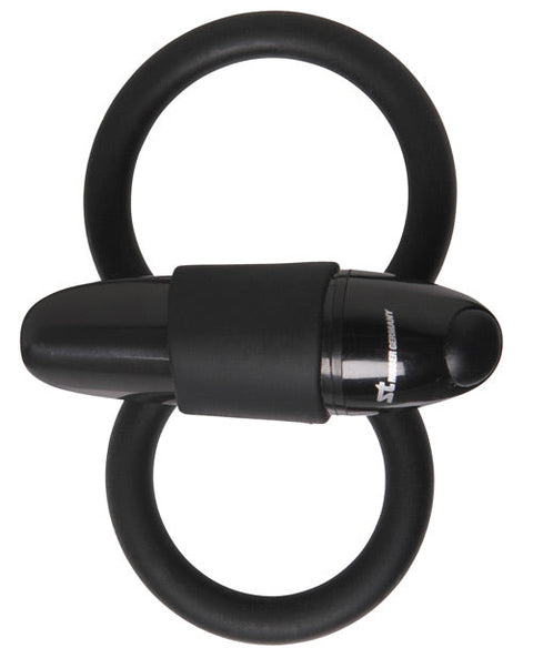 MALESATION Squeeze Cock & Ball Ring - Black