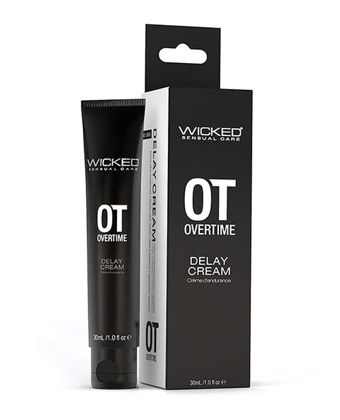 Wicked Sensual Care Overtime Delay Cream/Prolonger For Men - 1 oz