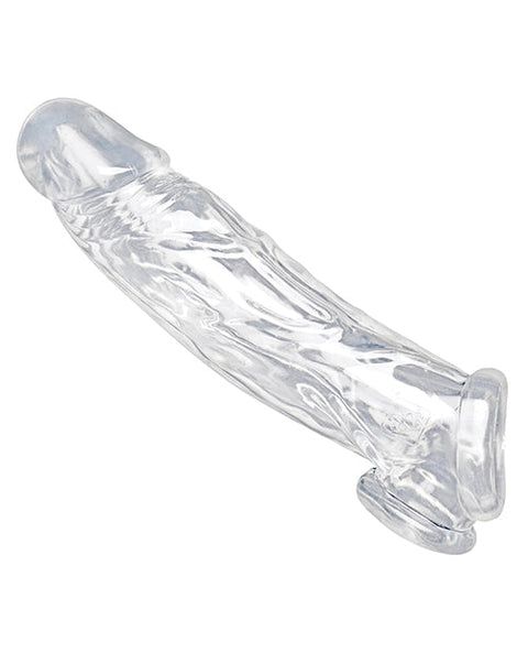Si^e Matters Realistic Penis Enhancer and Ball Stretcher - Clear