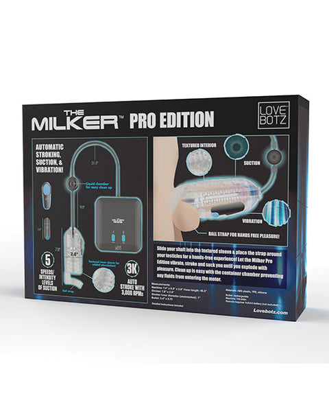 LoveBotz The Milker Pro Edition - Clear