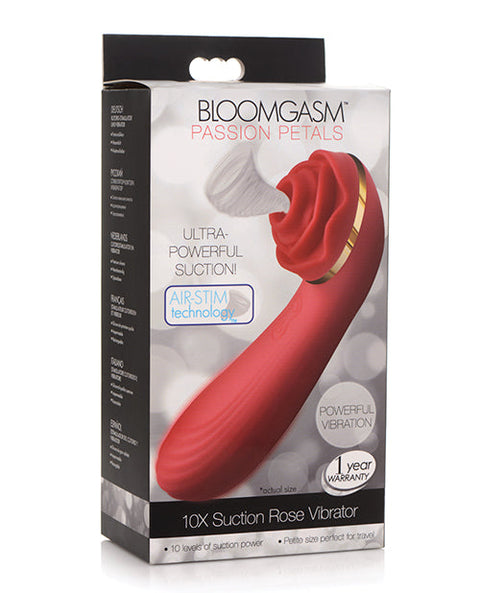 Inmi Bloomgasm Passion Petals Rose 10X Suction & Vibrator